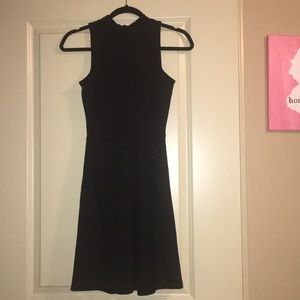 Black flowy dress
